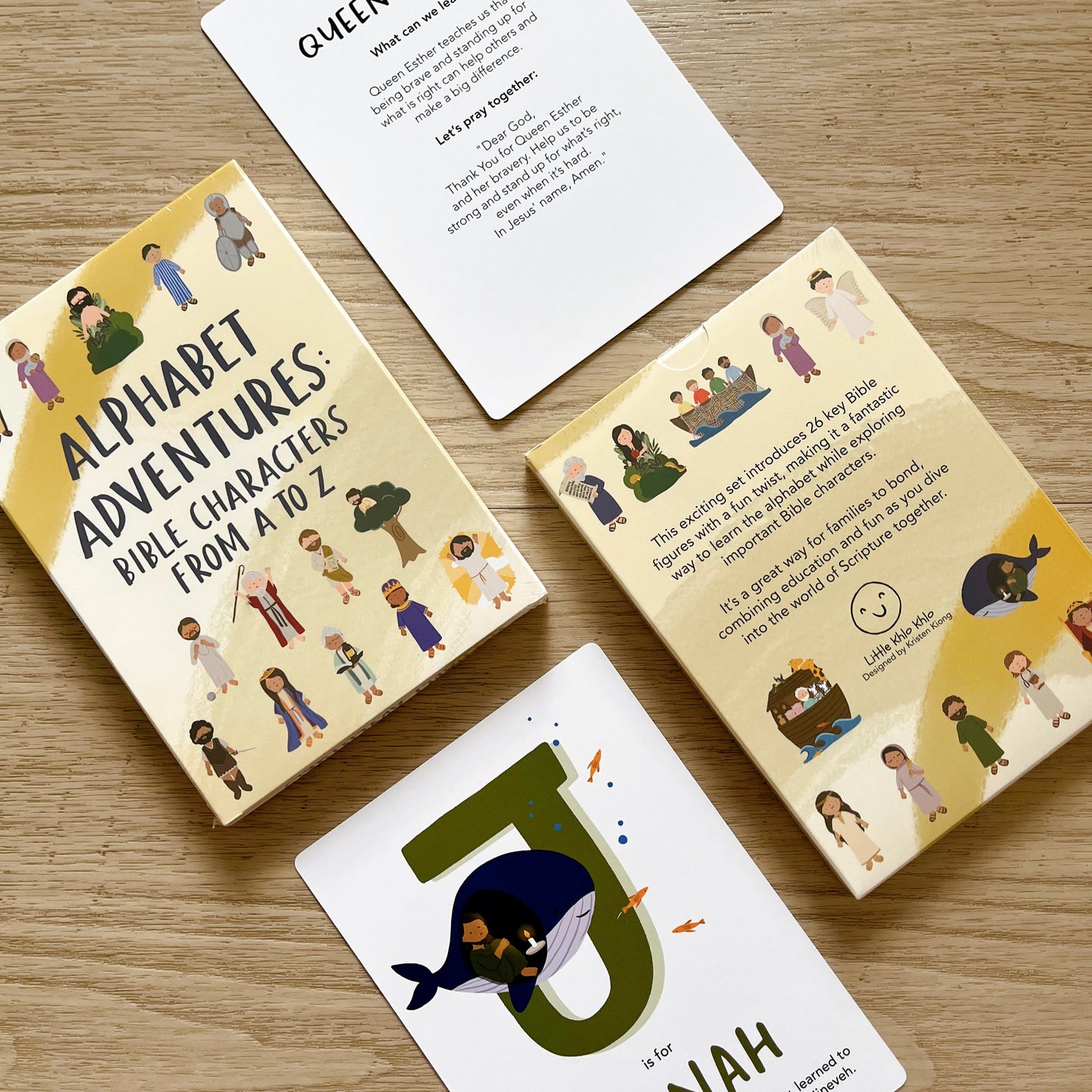 A-Z Bible Characters Flashcards